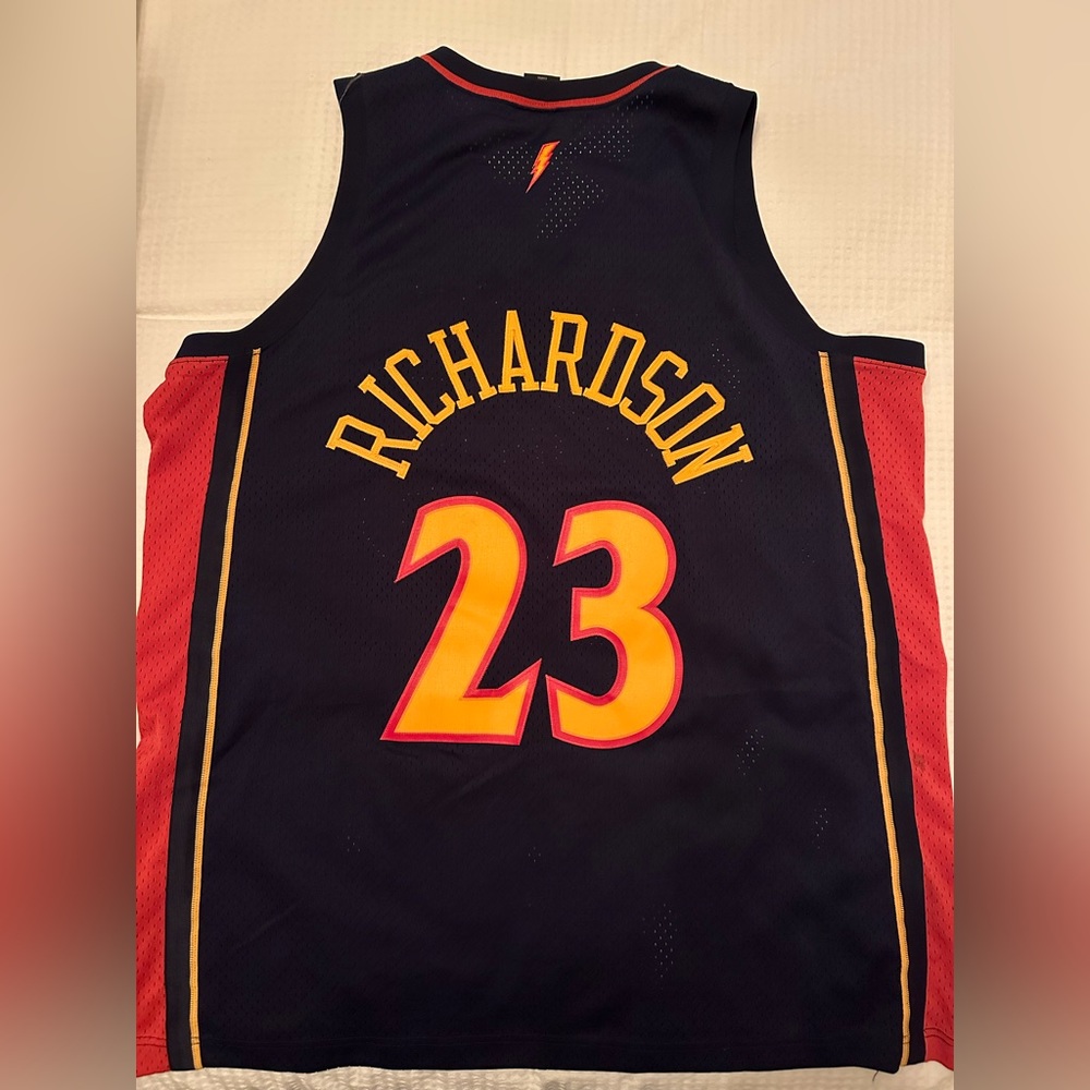 Vintage Warriors Richardson #23 Basketball Jersey